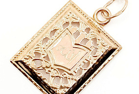 Золотая подвеска