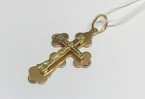 Золотая подвеска