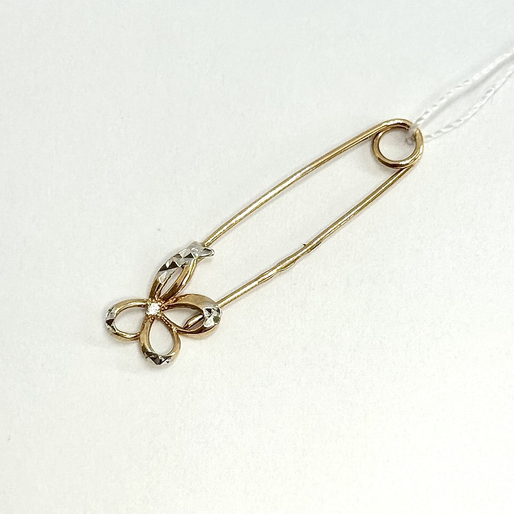 Брошь с синтетическим камнем Брошь с синтетическим камнем