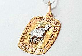 Золотая подвеска