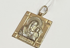 Золотая подвеска 