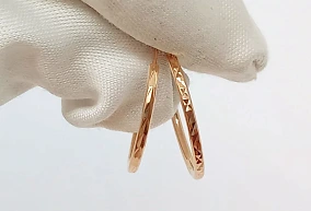 Золотые Серьги 