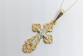 Золотая подвеска