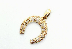 Золотая подвеска