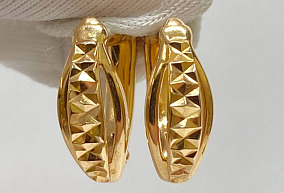 Золотоые серьги 
