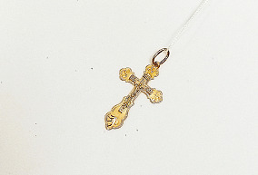  Золотая подвеска 