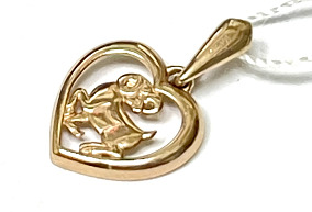 Золотая подвеска