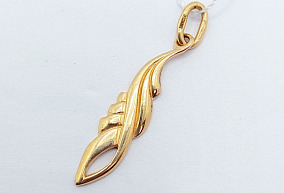 Золотая подвеска