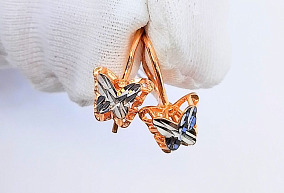 Золотые серьги