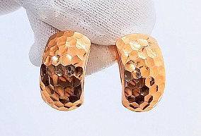 Золотые серьги