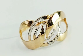 Золотое кольцо 19,5 р-р