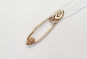 Золотая брошь