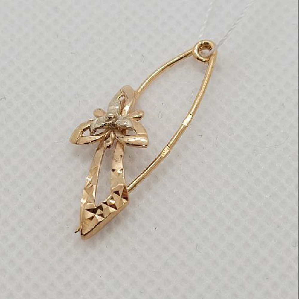 Золотая брошь  Золотая брошь