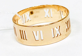 Золоте кольцо 18,5 р-р