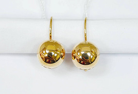 Золотые серьги