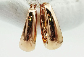 Золотые серьги