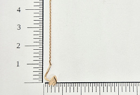 Золотая серьга Золотая серьга