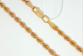 Золотая цепь 51 см