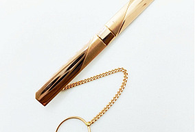 Золотой зажим для галстука