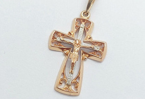 Золотая подвеска