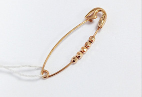 Золотая брошь