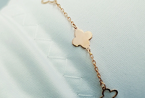 Золотой браслет 24 р-р