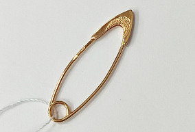 Золотая брошь