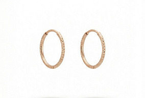 Золотые серьги