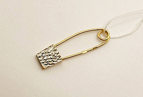 Золотая брошь