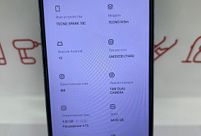  Tecno Spark 10c 4 ГБ 64 ГБ 