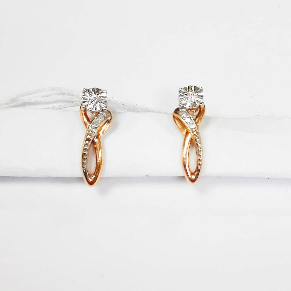 Золоты серьги с бриллиантами Золоты серьги с бриллиантами