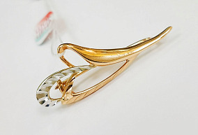 Золотая брошь