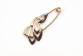 Золотая брошь