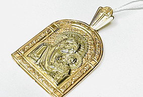 Золотая подвеска