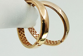 Золотые серьги