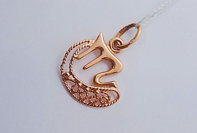 Золотая подвеска