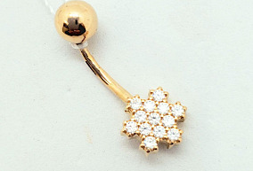 Золотой пирсинг