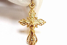 Золотая подвеска