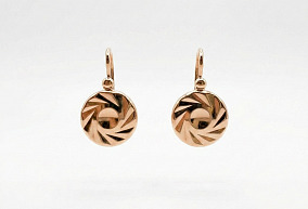 Золотые серьги