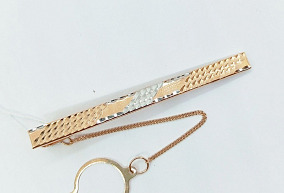 Зажим для галстука 585 пробы 