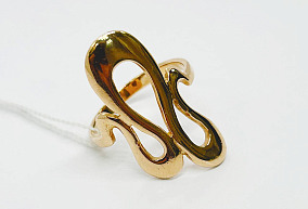 Золото кольцо р-р 17