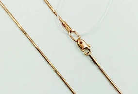 Золотая цепь 40 см