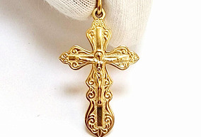 Золотая подвеска