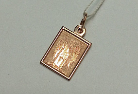 Золотая подвеска  