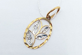 Золотая подвеска